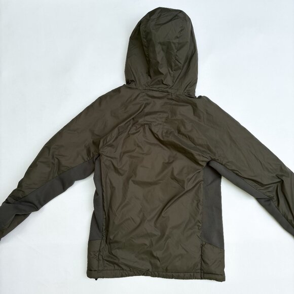 Champion Lightweight Windbreaker Puffer Down Jacket, Army Green - Picture 4 of 4